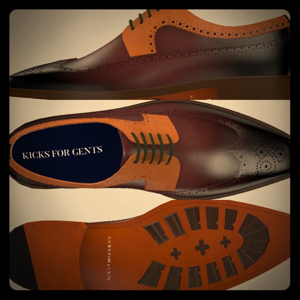 Luxor Designer Longwing Blucher shoes(custom made)